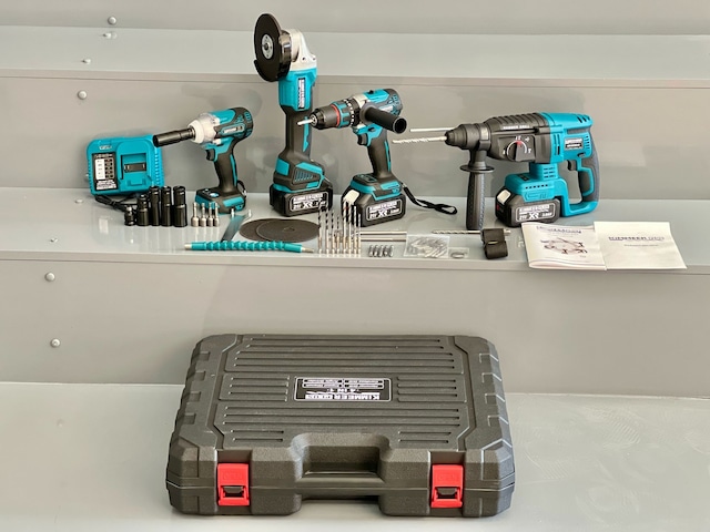 Kimmeer Plus 4'lü Set Şarjlı Delici Kırıcı Hilti 2-26 125 MM