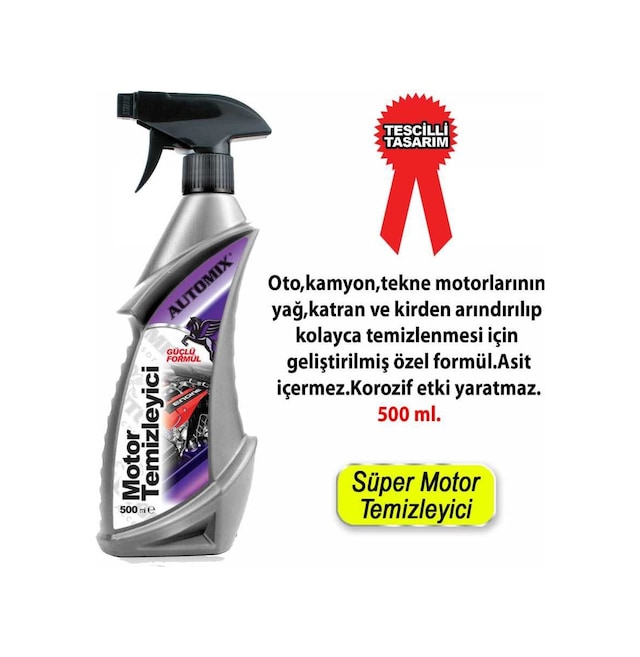 Automix 12561 Motor Temizleyici 500 Ml