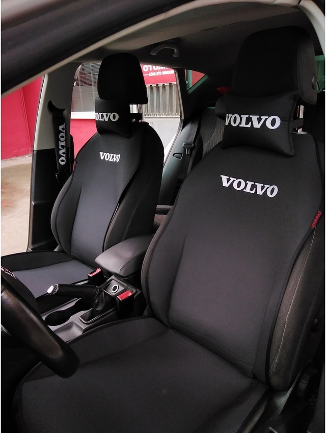 Volvo Nakışlı Ön Ikili Oto Koltuk Kılıfı