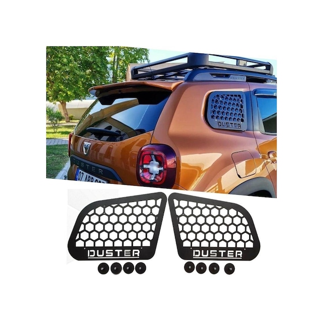 Dacia Duster Kelebek Cam Koruma Metal 2018-
