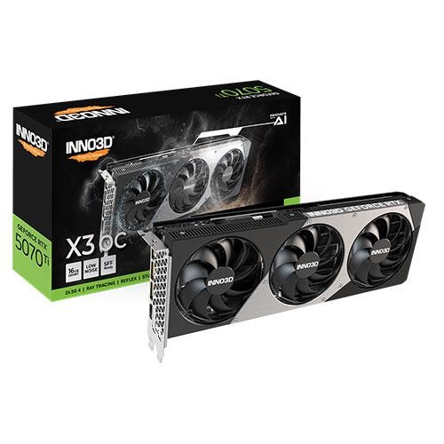 Inno3D RTX5070Ti X3 OC 16 GB GDDR7 256 Bit Ekran Kartı