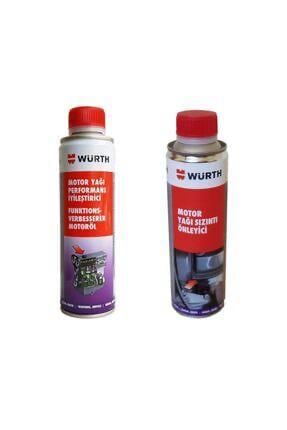 Würth Motor Yağı Performans İyileştirici + Motor Yağı Sızıntı Ön