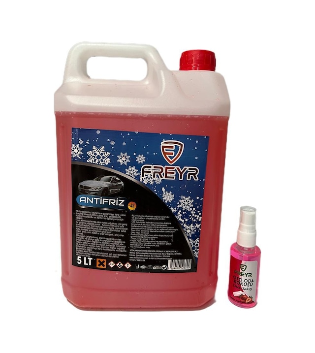 Freyr 4 Mevsim -42 Kırmızı Antifriz 5 Lt (Üretim Tarihi 2024)