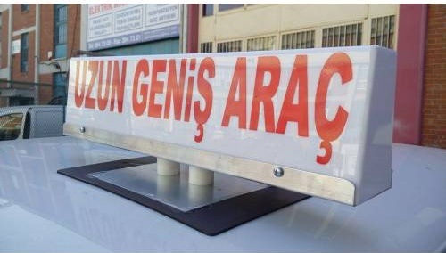 Uzun Ve Geniş Araç Tabelası - - Hızlı