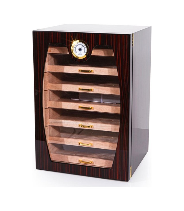 La Rioja 7 Çekmeceli Sedir Humidor Puro Kutusu - Tr6723
