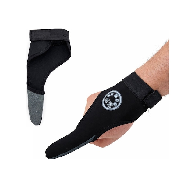 Kendo Surf Olta Atış Eldiveni Siyah