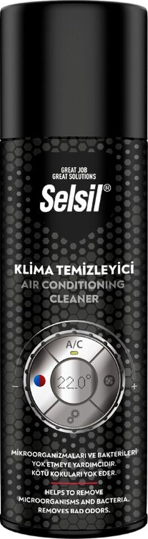 Selsil Klima Temizleyici Sprey 150ml Mikro Organizma - Bakteri - Kötü Koku Temizleyici 5615