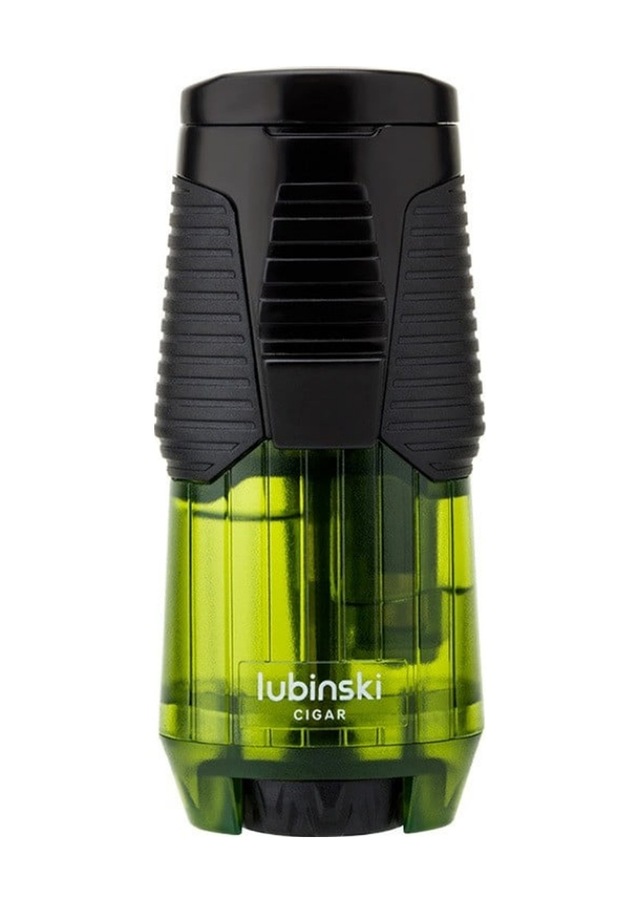 Lubinski Tek Torch Pürmüz Yeşil Puro Çakmağı Lb-186