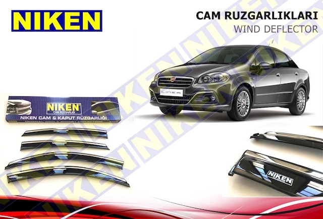 Fiat Linea Kromlu Cam Rüzgarlığı Niken 2007 Sonrası