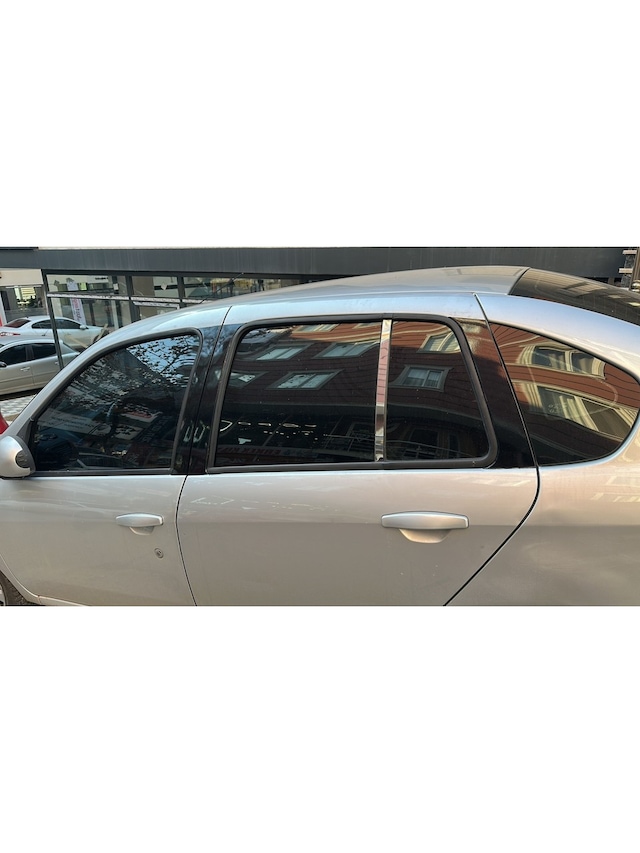 Renault Symbol 2008-2012 Uyumlu Cam Kelebek 2 Parça Cam Direği Paslanmaz Çelik Krom