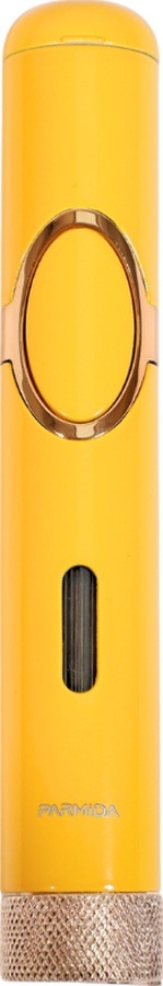 Parmida Tek Torch Pürmüz Delicili Sarı Metal Puro Çakmağı - Tr9520
