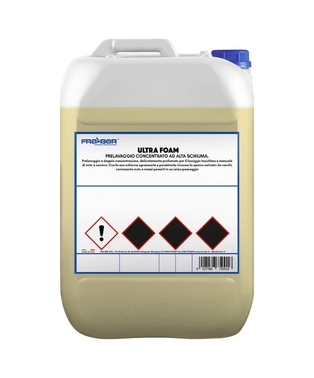 Fra-ber Ultra Foam Yoğun Köpüklü Cilalı Ön Yıkama Şampuanı - 5 Kg