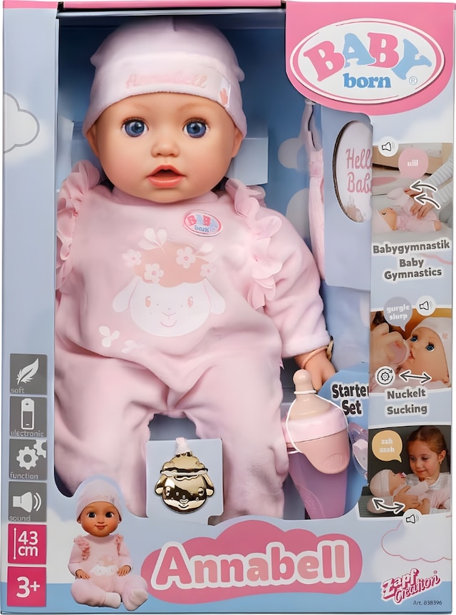 Baby Born 43cm Annabell Bebeği