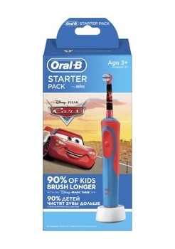 Oral-B Starter Cars Çocuk Şarjlı Diş Fırçası 3+ Yaş