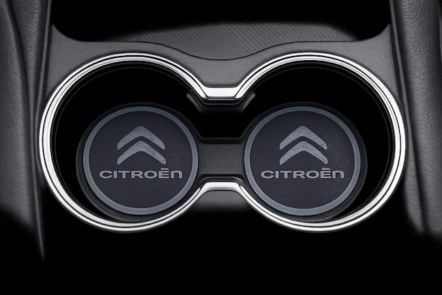 Citroen Araç Bardaklık Altlığı , Citroen Şişe Ve Bardak Altlığı, Citroen Logolu Oto Bardaklık Altlığ