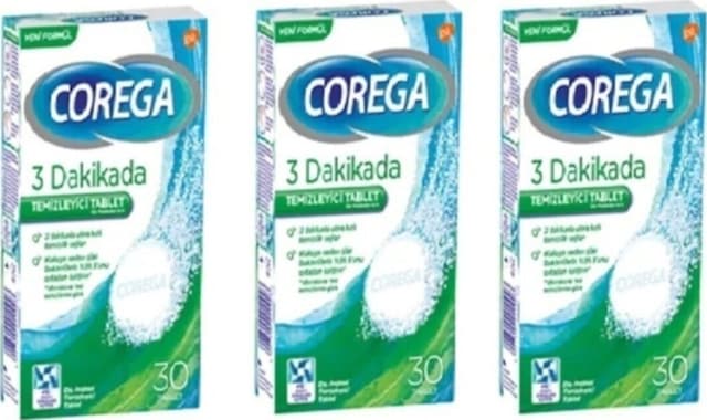 Temizleyici 30 Tablet 3 Adet