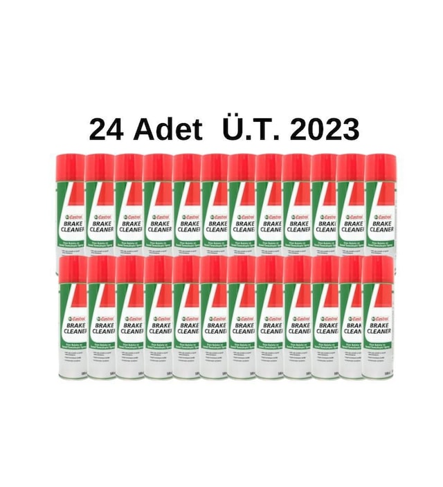 Castrol Fren Balata Ve Genel Temizleme Spreyi 500 Ml X 24 Adet