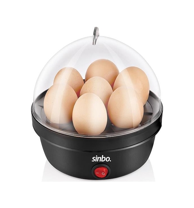 SINBO SEB-5803 Yurmurta Pişirme Makinesi Siyah