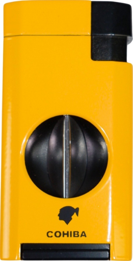 Cohiba Çift Torch Pürmüz Sarı Puro Çakmağı - Tr8983