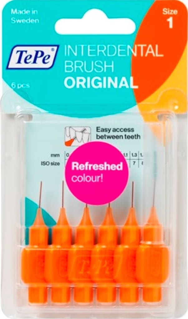 Tepe Interdental Arayüz Fırçası 6'lı 0.45 MM