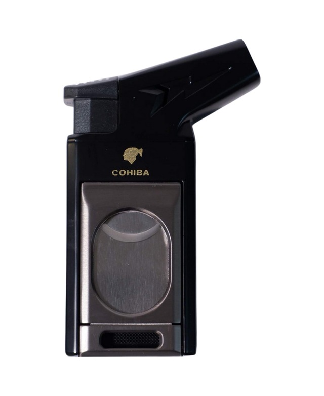 Cohiba Tek Torch Pürmüz Siyah Puro Çakmağı - Tr8992