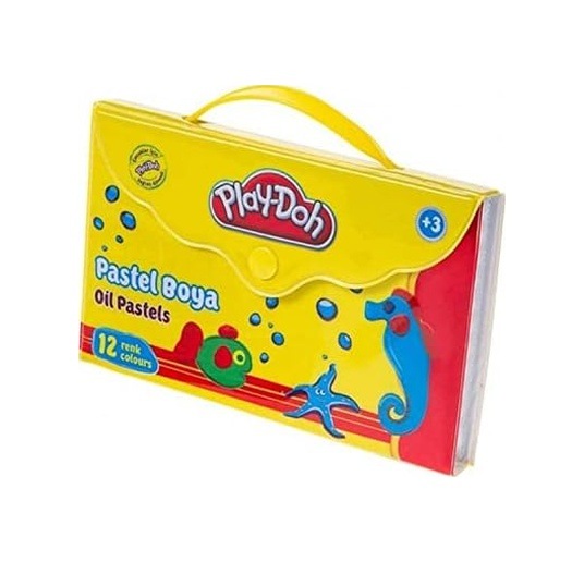 Play Doh Pastel Boya Çantalı 12 Renk