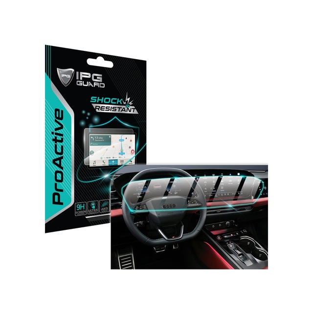 Audi 2025 A6 Q6 - A5 / S5 11.9" Gösterge 14.5" Navi Tek Parça 9h Ipg Proactive Ekran Koruma
