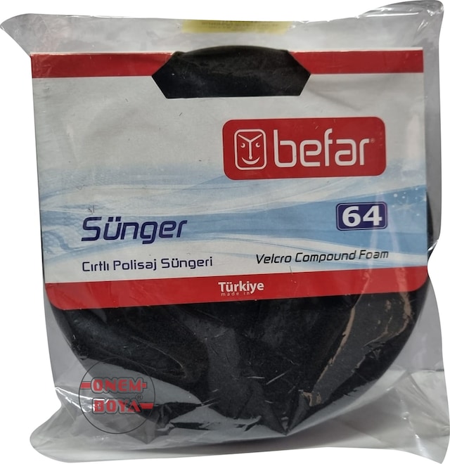 Befar Wax Pedi El Tipi 115 25 Mm Konik Kesim Siyah