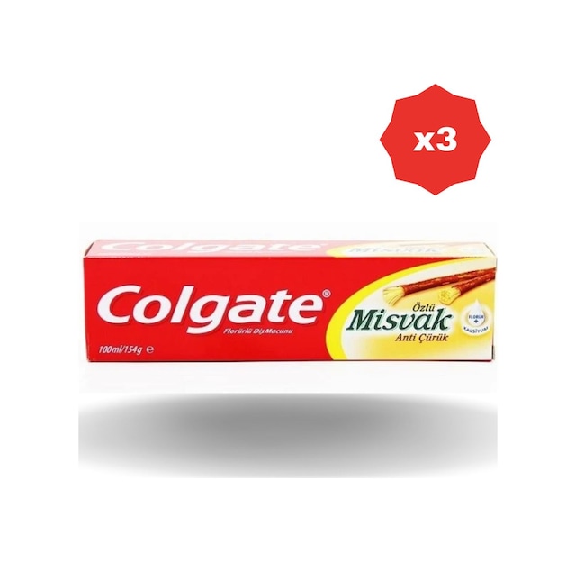 Misvak Diş Macunu 75 Ml - 3 Adet