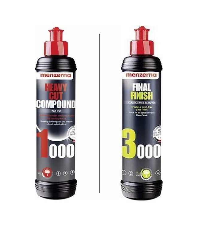 Menzerna Set 250ml 1000 Pasta - 3000 Cila