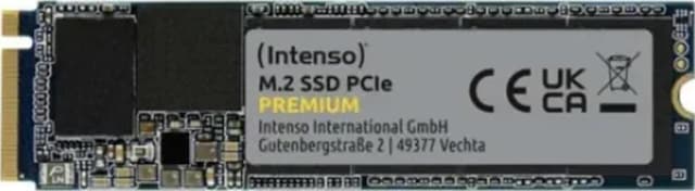 Intenso Premium Gen.3x4 1TB NVMe M.2 2280 Okuma 2100 MB/s Yazma 1700 MB/s