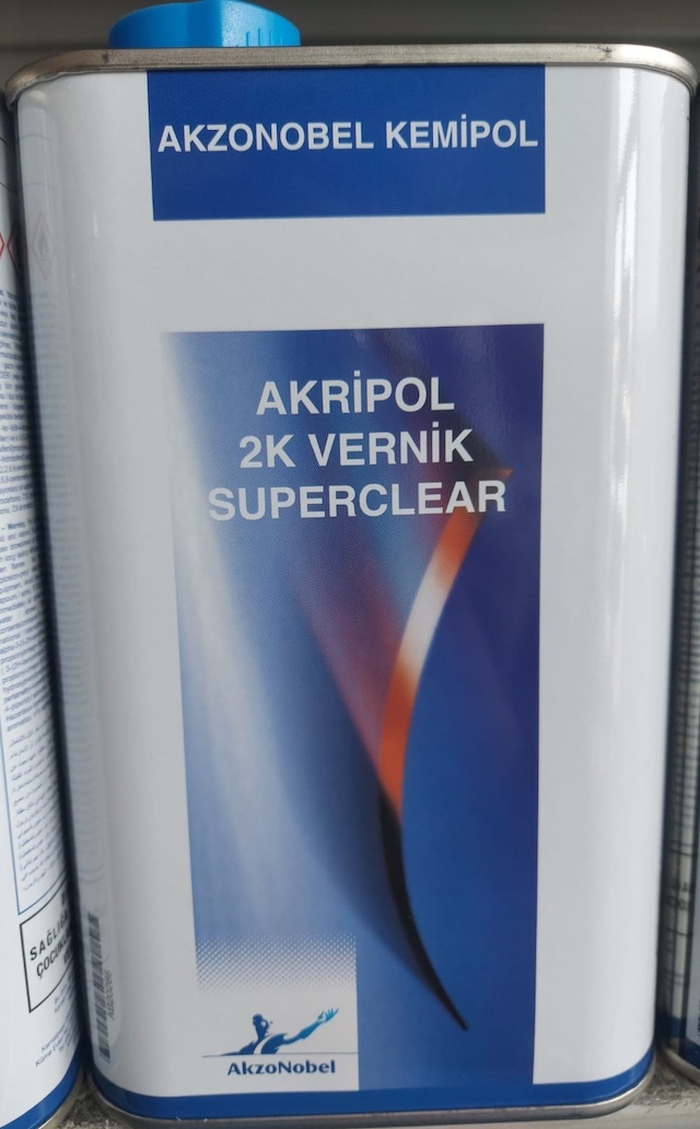 Akzonobel Akripol 2K Vernik Superclear 1Lt
