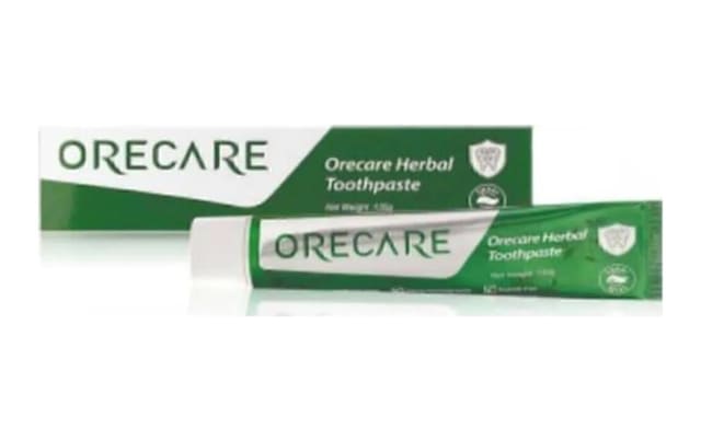 Orecare Herbal Diş Macunu, Florürsüz, 135 Gr