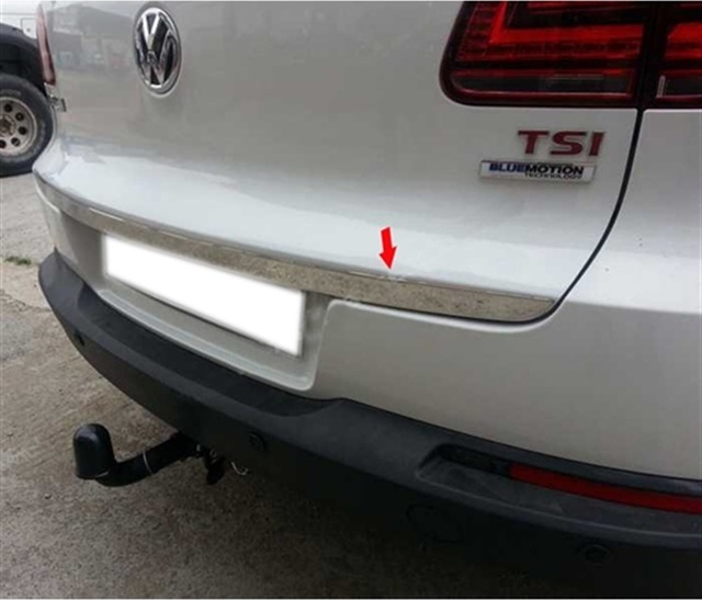 Vw Tiguan Krom Bagaj Alt Çıtası 2007-2015 Paslanmaz Çelik N11.3328