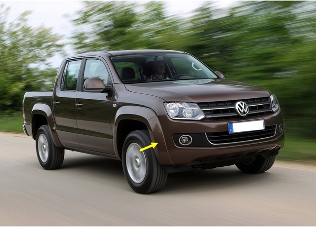 VW Amarok 10-16 Ön Tampon Sağ Çamurluk Dodik 2HH853728 2H7853728B