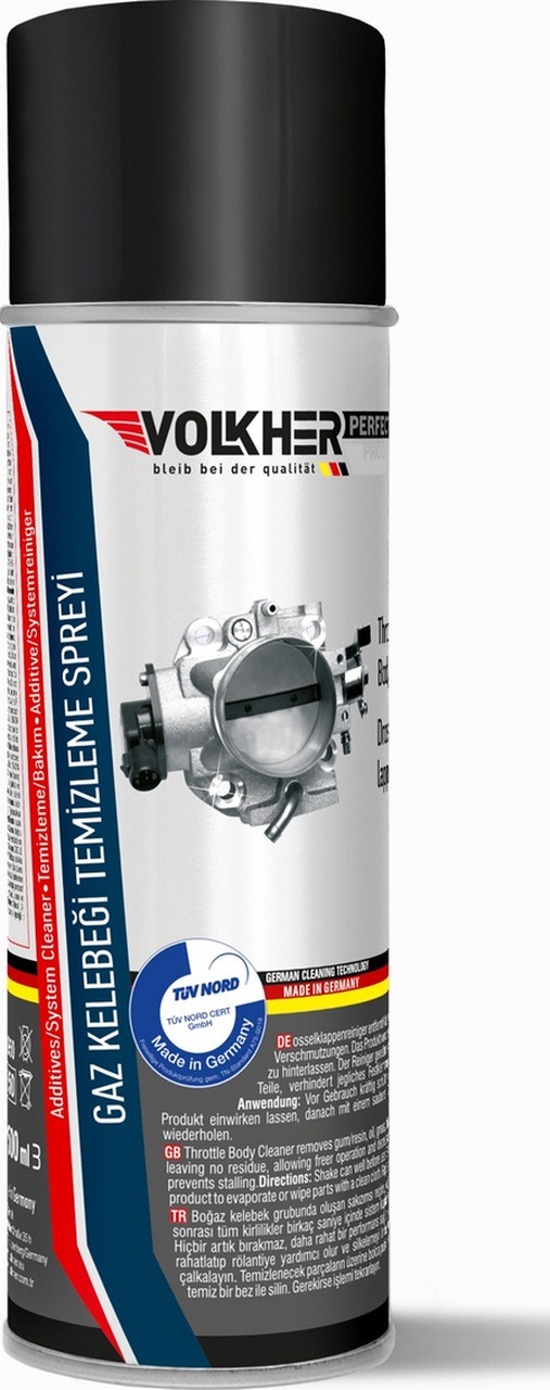 Volkher Gaz Kelebeği Temizleme Spreyi Germany 500 ML