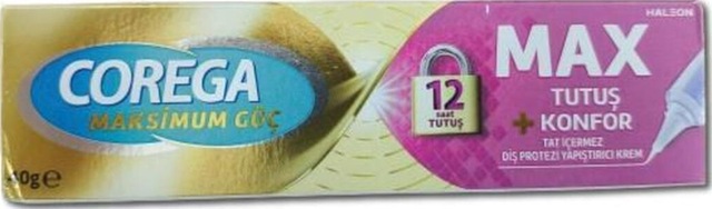 Krem Max Tutuş Konfor Yapıştırıcı 40 Gr