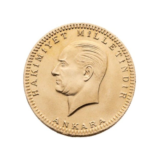 Ata Lira Altın 102. Yıl Yeni Tarihli