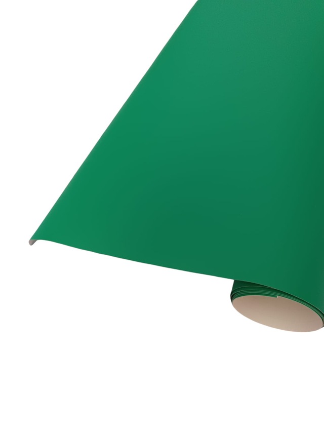 Mat Yeşil Renk Dayanıklı Araç Motor Mobilya Folyosu 126 X 30 Cm