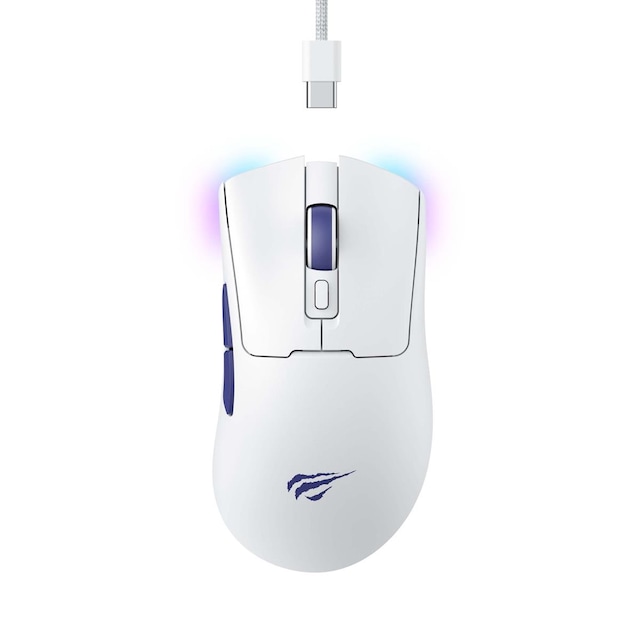 Havit Gamenote MS966WB Profesyonel RGB Wireless Optik Oyuncu Mouse