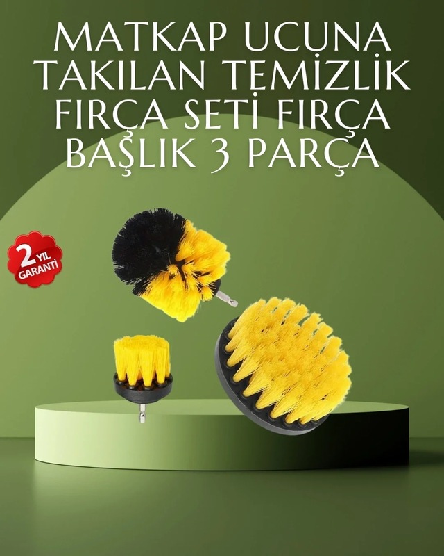 Ers Matkap Ucu Temizlik Fırçası Seti Ev Ve Araç İçin