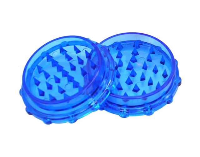 Plastik 2Parça Tutun Öğütücü Grinder /Sivri Dişli-5Cm