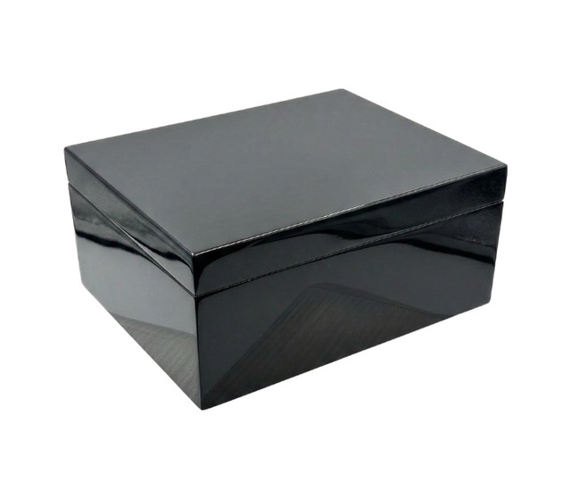 Premiumquality Porto Alegre Siyah Sedir Humidor Puro Kutusu 00000trm5005