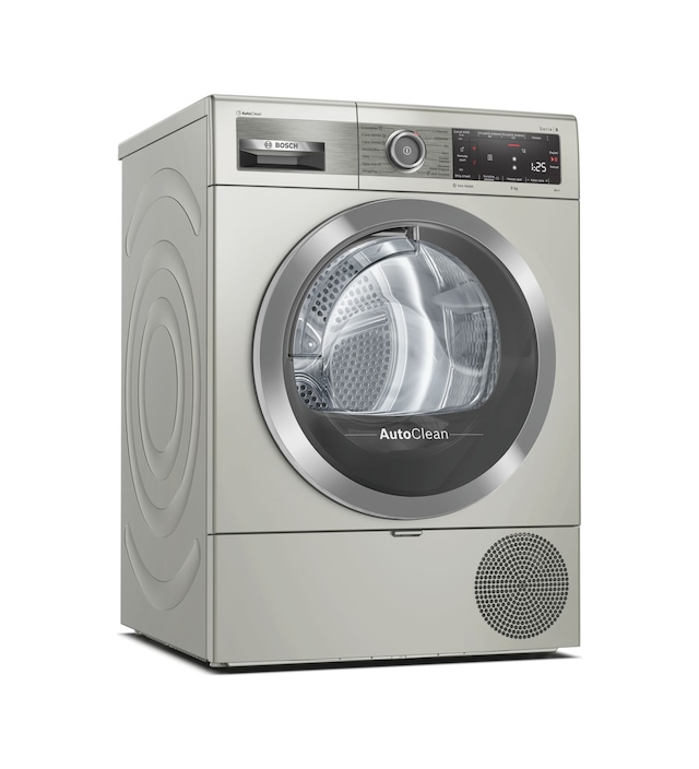 Bosch WTX87K8XTR 9 KG Isı Pompalı Çamaşır Kurutma Makinesi Gri