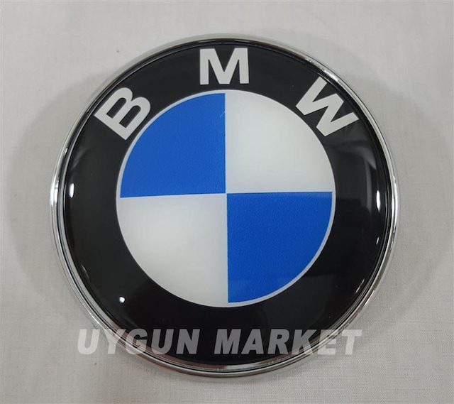 Bmw X5 Kaput Arması 8.2cm, Mavi , Bmw X5 Kaput Logosu , Bmw Logo