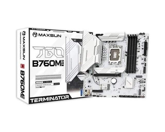 Maxsun Termınatör B760m D4 Ice