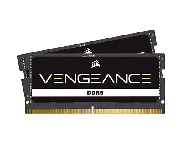 Corsair Vengeance SODIMM DDR5 64GB 2x32GB 4800MHz CL40 Intel XMP 3.0 Black CMSX64GX5M2A4800C40