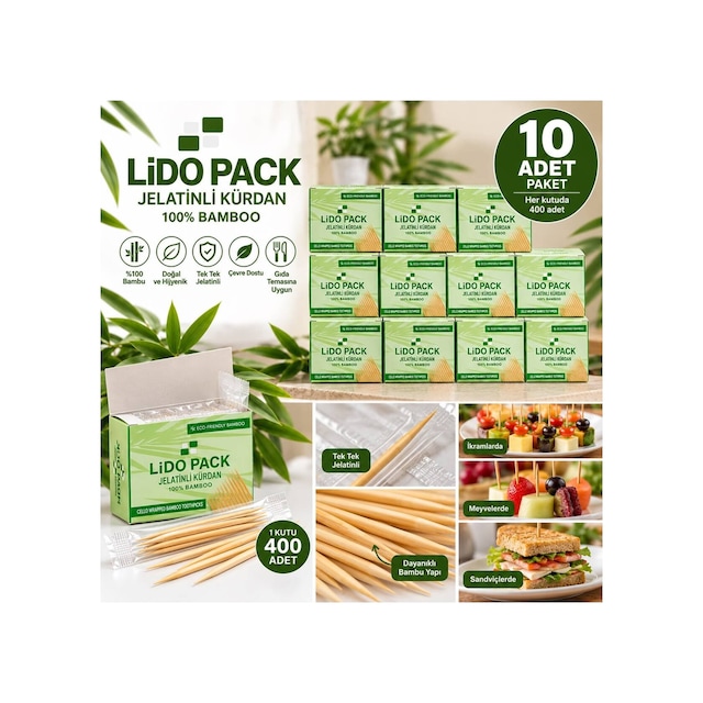 Jelatinli Bambu Kürdan - 938340618