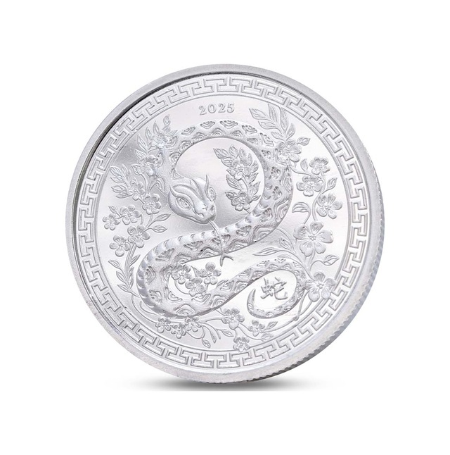 Agakulche Yılan Figürlü Gümüş Sikke Coin