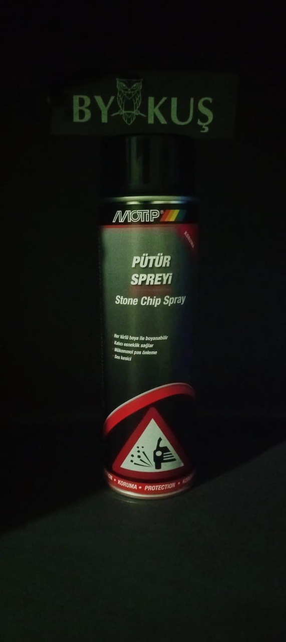 Motip Pütür Sprey Siyah